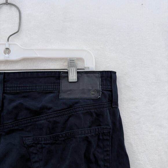 AG Adriano Goldschmied The Everett Pants Mens 33x32 (34x29) Black Slim Straight - Picture 12 of 14